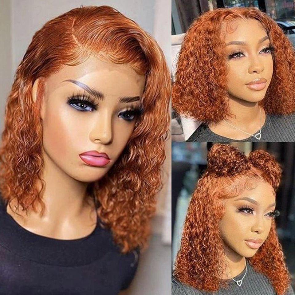 Human Hair Wig Bob Water