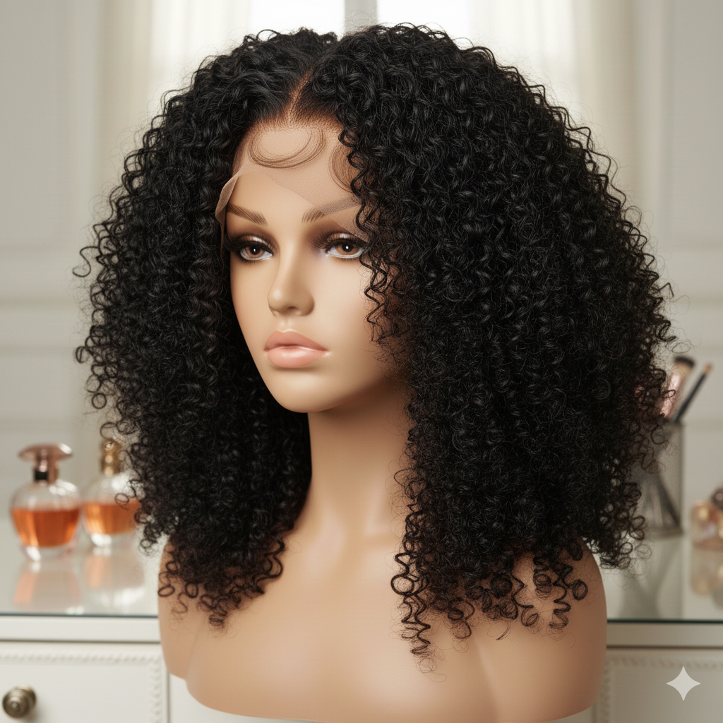 Curly Human Hair Wig