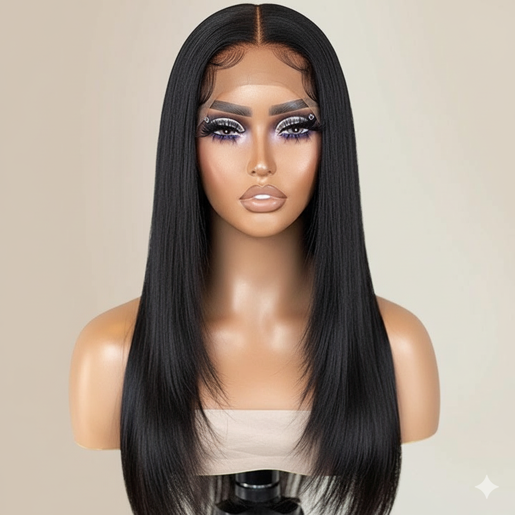 Brazilian Hair Double Lace Frontal 22"