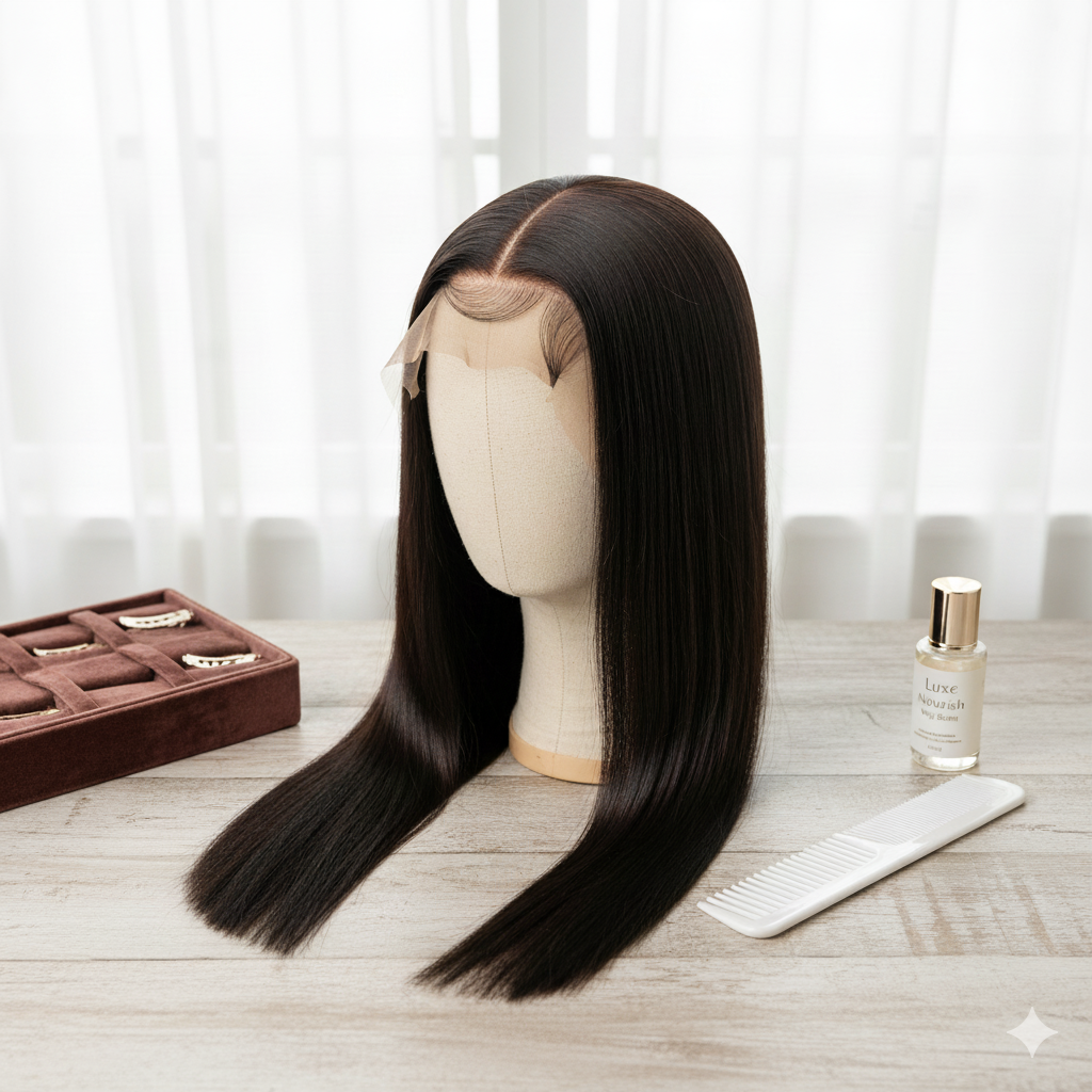Brazilian Straight Front Lace Wig Human Hair