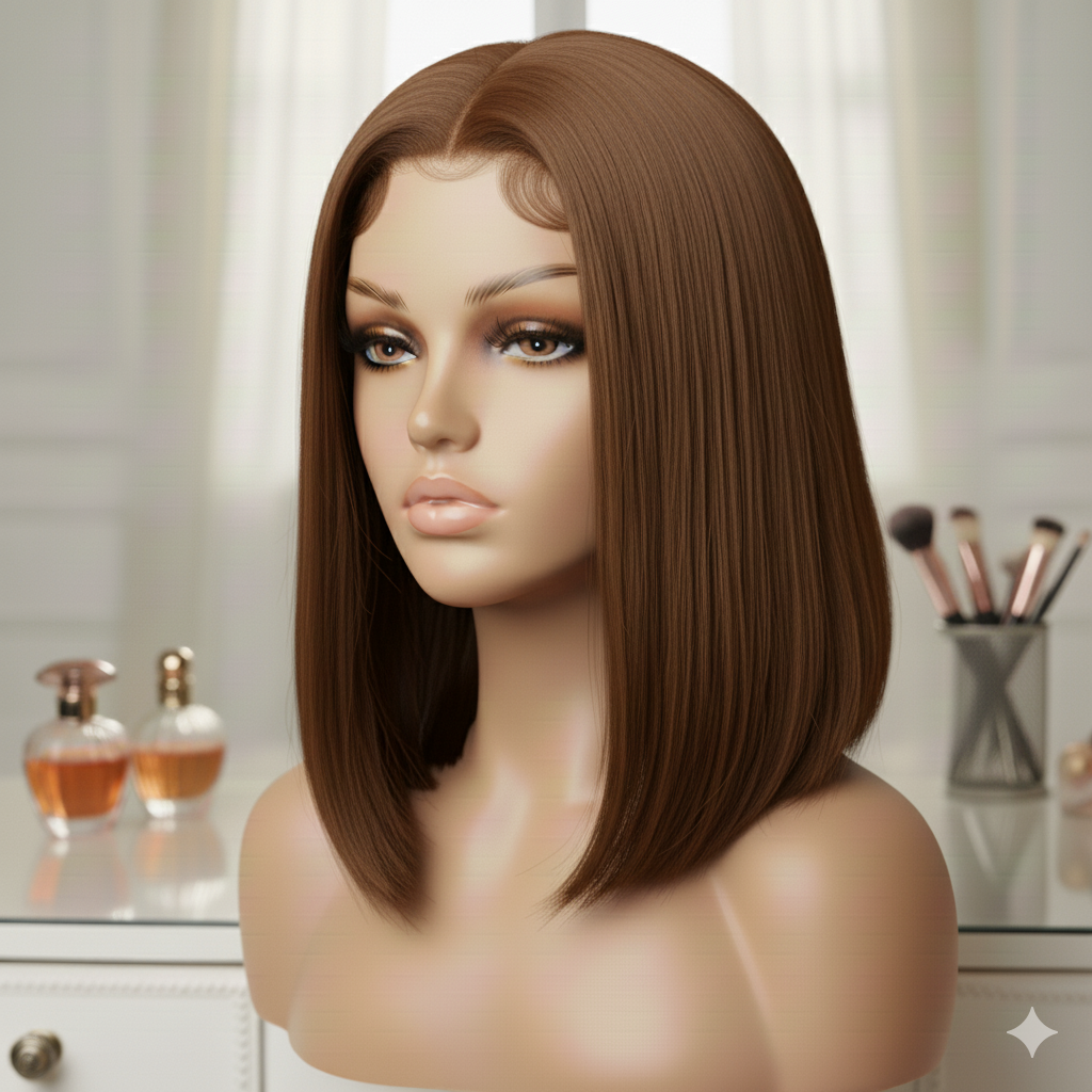 Brazilian Glueless Bob Straight Wig