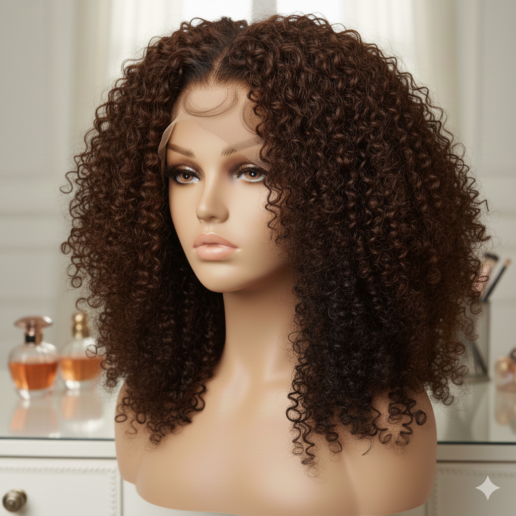 Curly Human Hair Wig