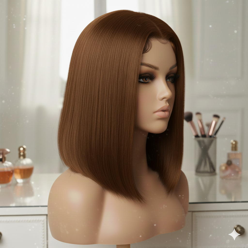 Brazilian Glueless Bob Straight Wig